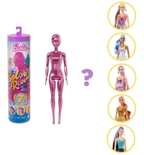 Barbie Mattel Color Reveal Serie 2, 7 Sorpresas Original