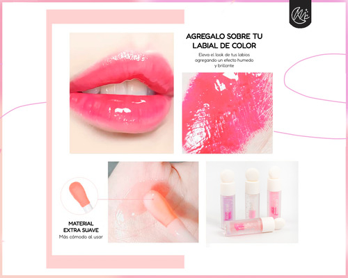 City Girl Brillo Labial Gloss Mágico Efecto Humedo Beauty 01