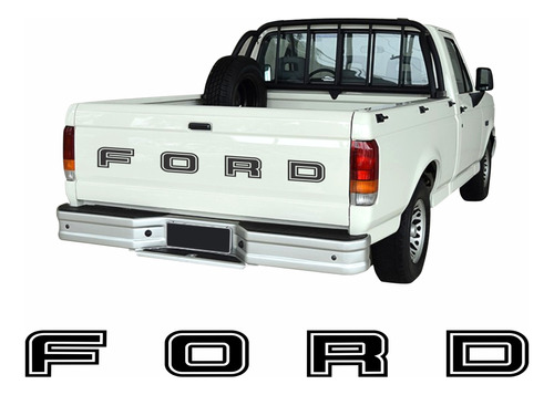 Adesivo Tampa Traseira Ford F1000 Traseiro Modelos