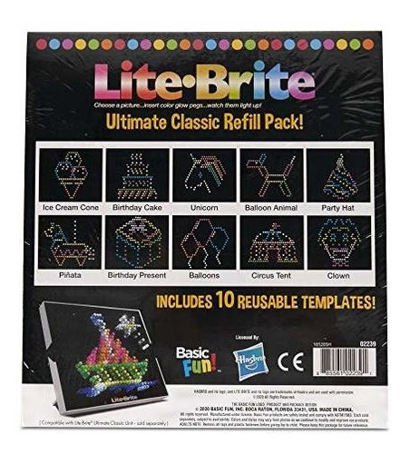 Basic Fun Lite Brite Ultimate Classic Refill (celebration T