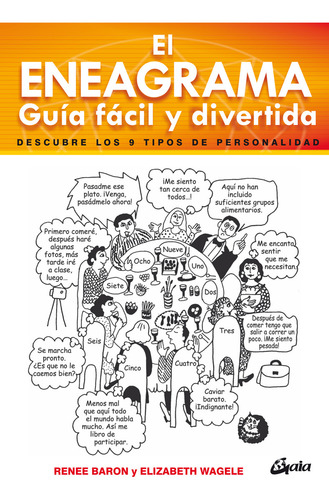 El Eneagrama Guia Facil Y Divertida, De Baron, Renee. Editorial Gaia Ediciones, Tapa Blanda En Español