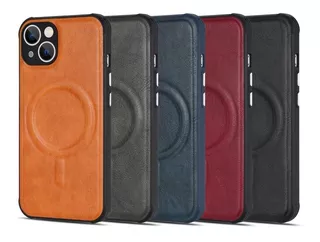 Case Leather Magsafe Magnetica Premium iPhone 13 Pro Max