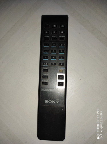 Control Remoto Sony Rm S171 Para Equipo De Sonido