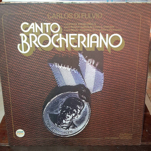 Vinilo Carlos Di Fulvio Canto Brocheriano T3