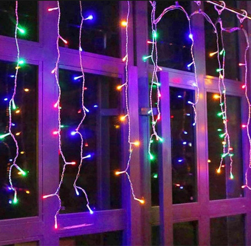 Luces de navidad y decorativas Yh Luces Yh Luces 91100 20m de largo 110V/220V - multicolor con cable transparente