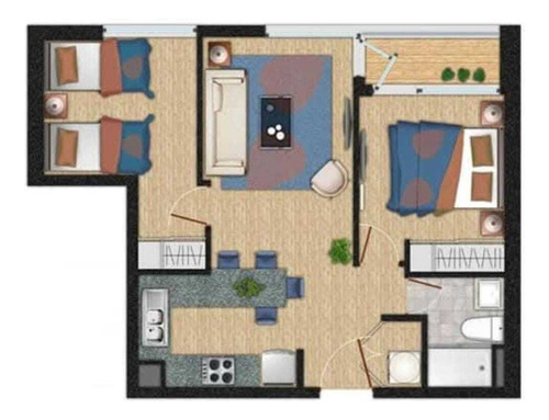 Excelente Departamento Pleno Centro (80523)