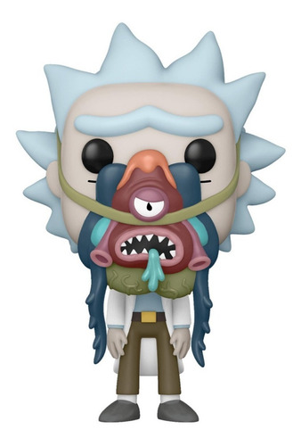 Funko Pop Rick With Glorzo 956 Rick And Morty Pop Animation