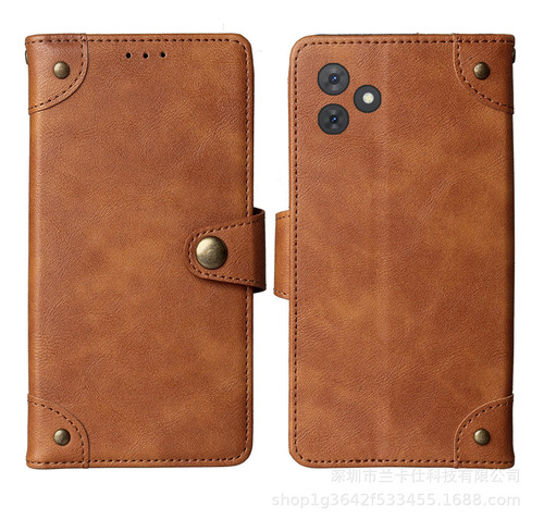 Funda De Cuero Con Tapa Teléfono Móvil For Cubot Note21