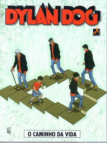 Dylan Dog N° 13 - 2ª Série - O Caminho Da Vida - 100 Páginas Em Português - Editora Mythos - Formato 16 X 21 - Capa Mole - 2020 - Bonellihq Fev23