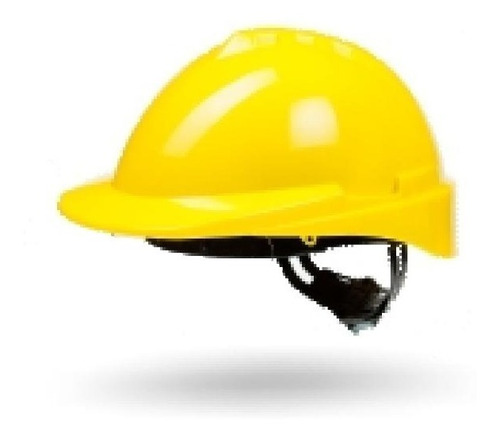 Casco De Seguridad Libus Milenium Amarillo Con Arnes Plast