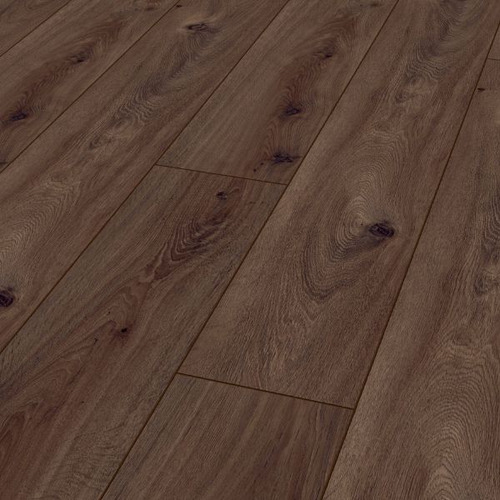 Pisos Flotantes Kronotex 8mm- Con Bisel- Caja 2,13m2 Prestige Oak Dark