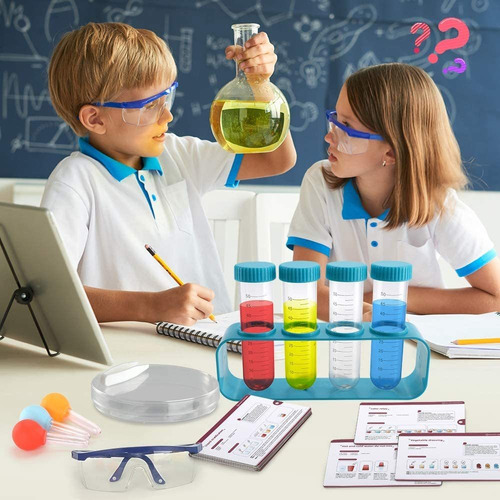 Kit De Ciencia Snaen 42pcs Niños Con Bata De Laboratorio, Pr