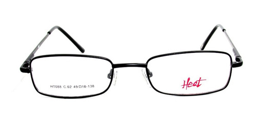 Imagen 2 de 2 de Lente Receta Heat Ht088 C02 Anteojo Gafa Oferta Óptica Moda