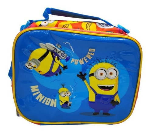 Lunchera Escolar Minions Vianda Licencia Oficial