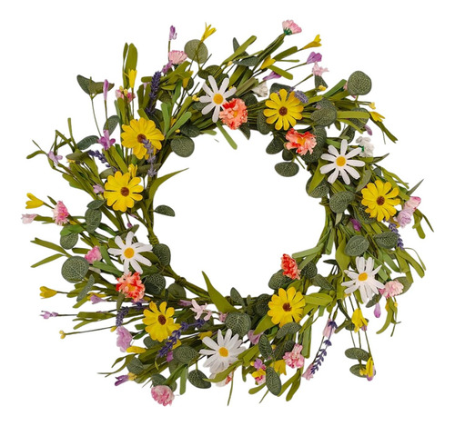 Decoración Del Hogar De De Flores Artificial Puerta