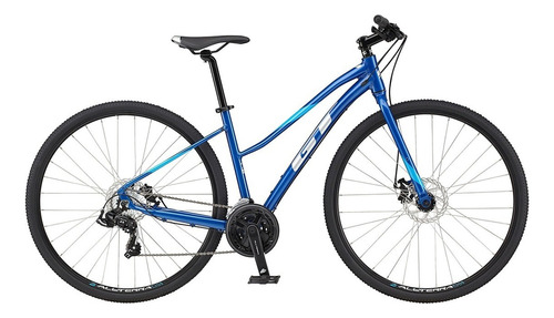 Bicicleta Gt Transeo Sport Unisex Talles S Y M Js Ltda Color Azul