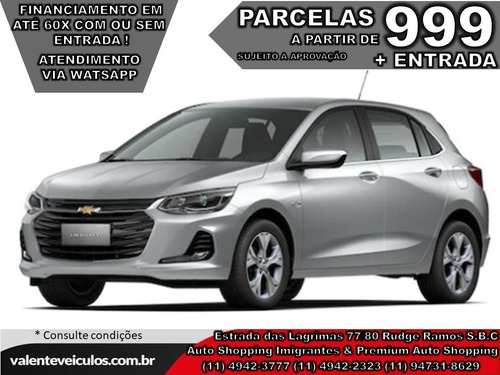 Chevrolet Onix 1.0 (flex) 2021 *todas As Cores*