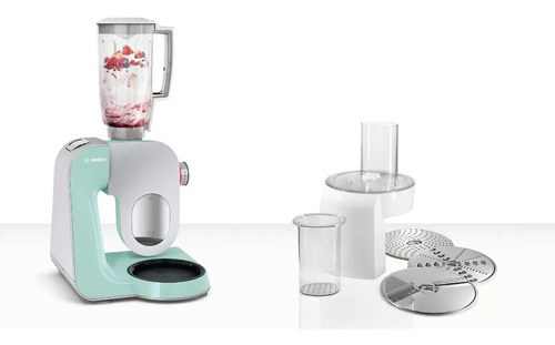 Robot De Cocina Mum5 1000 W Turquesa Plateado Mum58020 Bosch