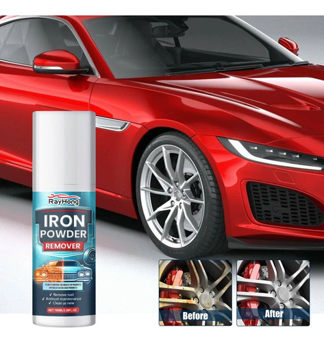 Spray Para Remoção De Ferrugem De Carro, Removedor De Pó De
