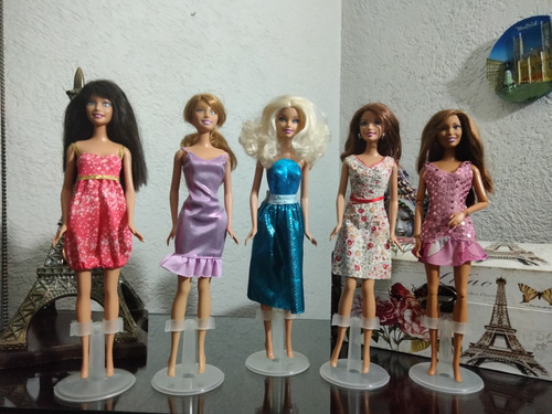 Barbie Lote Con 5 Muñecas
