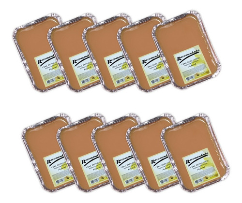 Imagen 2 de 3 de Cera Depilatoria Sistema Español Recomendada X1kg 10unidades
