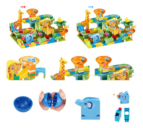 Nasjac Bloques Juguetes Construccion 3d Para Niños Juego De