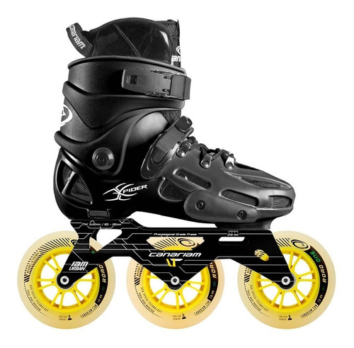 Patines Canariam Xpider Negro Chasis Rex 3x110mm