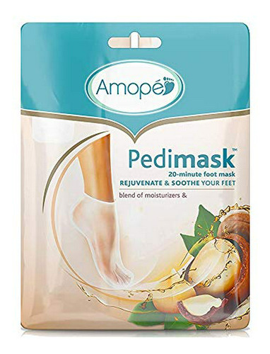 Mascarillas Para Pies - Amope Pedimask Foot Sock Mask, Macad