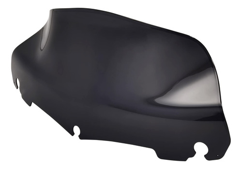 Parabrisas Ondulado Negro 23 Cm Para Harley Davidson Touring