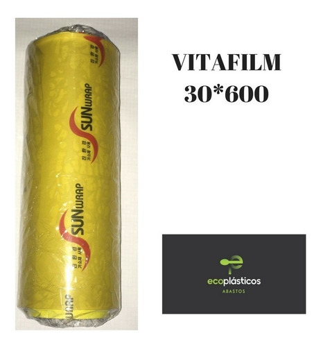 Vitafilm En Rollo 30*600 Mts 3piezas (grado Alimenticio)