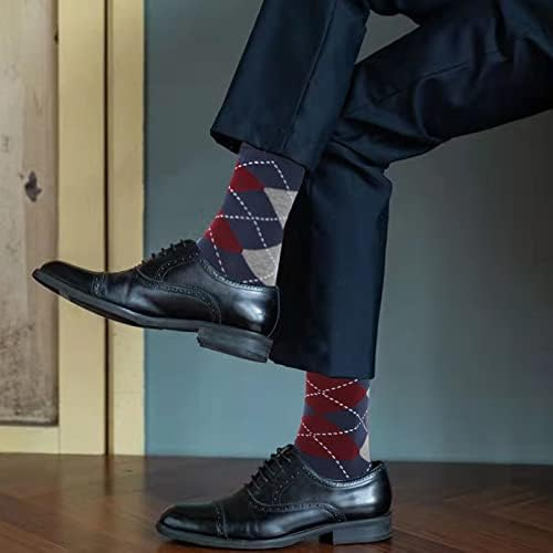 Meianju Calcetines De Vestir Para Hombre, 6 Pares De Calceti