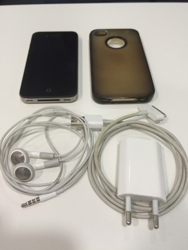 iPhone 4s De 8gb Con Accesorios Originales, 8 Meses De Uso