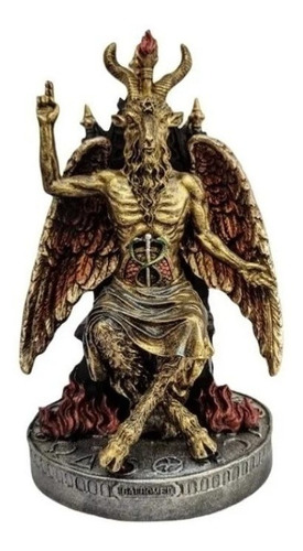 Estatuilla Figura De Baphomet Lucifer 24cm De Alto