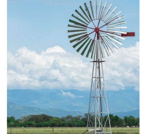 Molinos De Viento Para Extraer Agua Y Generar Electricidad--