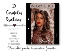 Comprar Caratulas Imprimibles T. Carta \u002F N°3 Tini #2 Tex. Editables