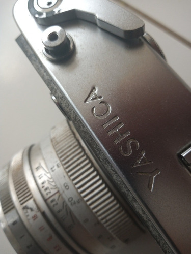 Camera Antiga - Máquina Fotográfica Yashica 1c Lynx 14e