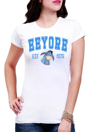 Playera Para Mujer Eeyore Winie Pooh Y Sus Amigos Caricatura