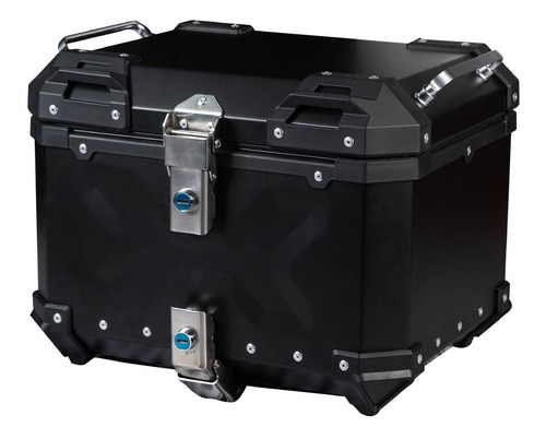CMX ® motocicleta maleta Roller maleta top case platina 30l negro rápido montaje nuevo 
