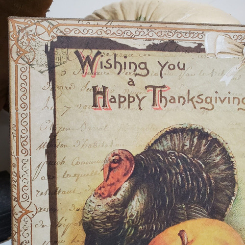 Primitive Victorian Vintage Style Wishing You A Happy Th Bbc