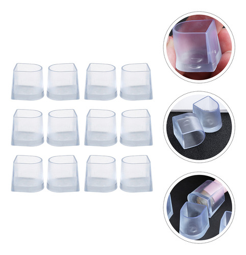 16 Protectores De Tacón Alto, Funda Transparente Para Tacón