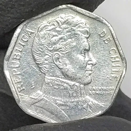 Chile 1 Peso 1993 Antigua Moneda Colección Numismática (Usado)
