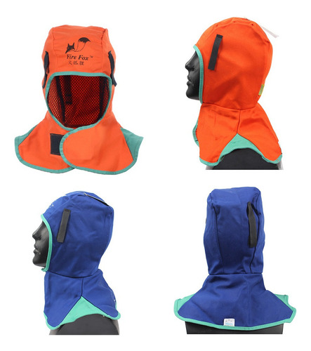 4 Piezas De Gorro De Soldadura Sombrero Capucha Protectora