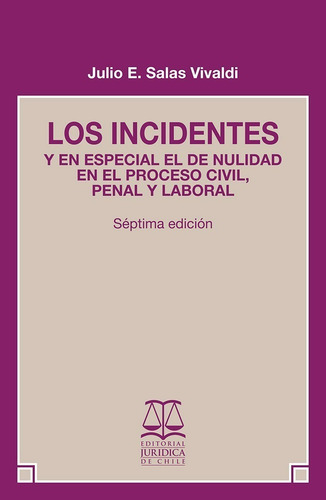 Los Incidentes Y En Especial El De Nulidad En El Proceso Civ
