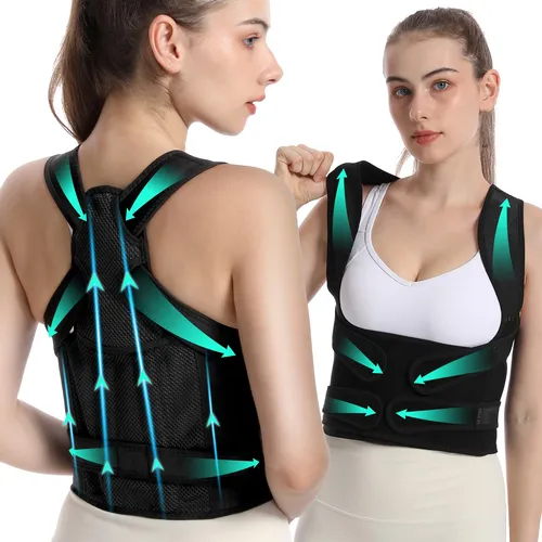 Soporte De Espalda Corrector De Postura Kkm Para Mujeres Y H
