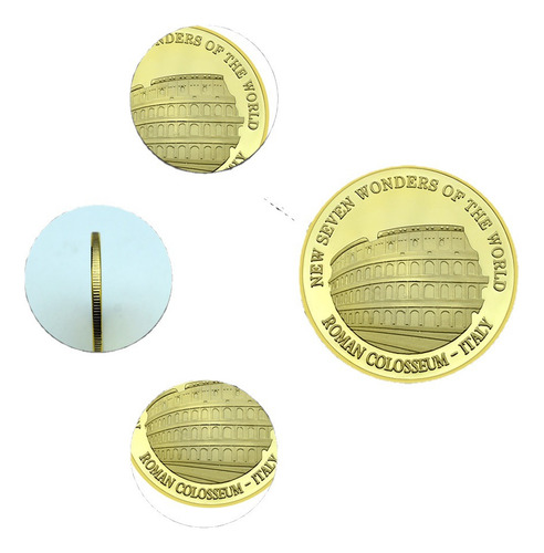 Golden Roman Arena - Set De Monedas Conmemorativas De Las Si