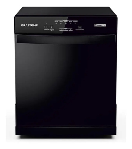 Lava Louças Brastemp 8 Serviços Preta - BLF08AE Preto
