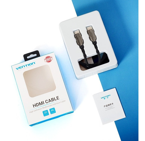 Imagen 8 de 10 de Cable Premium Hdmi 2.1 8k Earc 144hz Hdr 48gb 1.5 Mt Vention