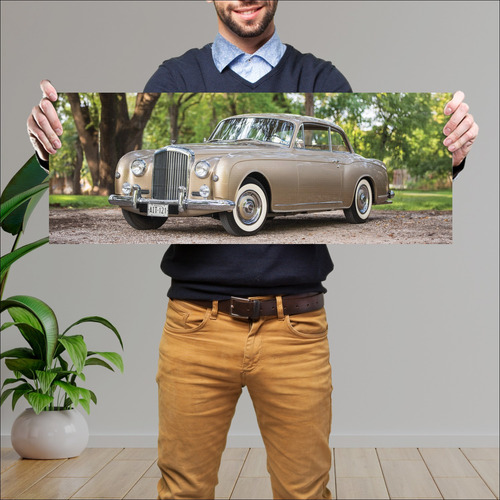 Cuadro 30x80cm Auto 1955 Bentley S1 Continental 25