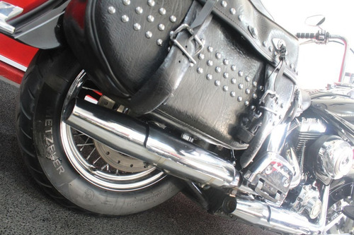 Imagem 8 de 11 de Harley Davidson Softail Heritage Classic 2010 Preta Preto