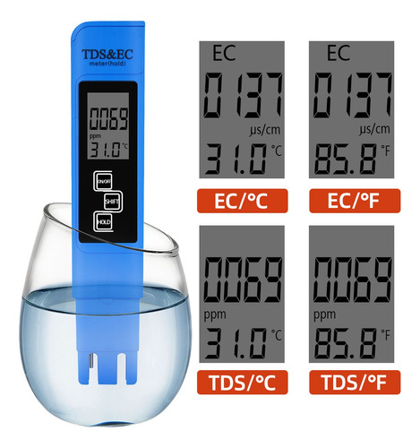 Medidor De Ph Digital+medidor De Ec /tds,preciso